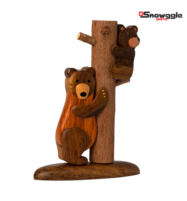 Bears Climb Tree - Medium