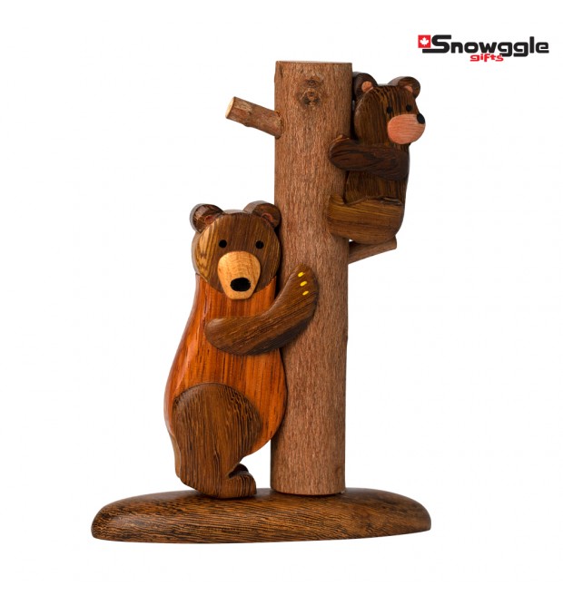 Bears Climb Tree - Medium