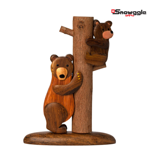 Bears Climb Tree - Medium