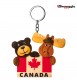 Bear Moose Canada Flag